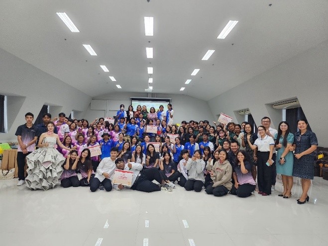 ประกวดสิ่งประดิษฐ์จากวัสดุเหลือใช้สู่นวัตกรรมสร้างมูลค่าด้วยหลักเศรษฐกิจหมุนเวียน